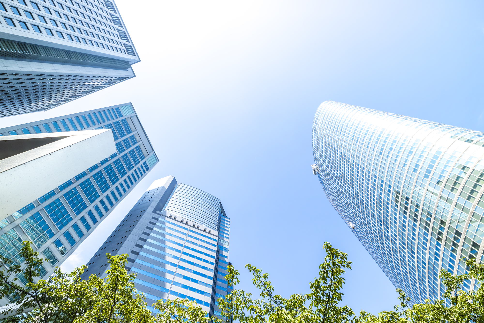 フリー素材会社のオフィス 4枚背景イラストみんちりえ