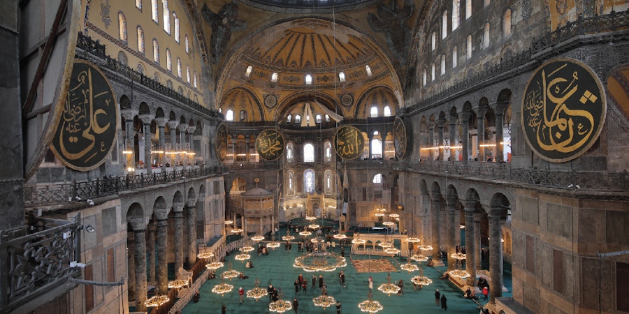 アヤソフィア ガイド付きツアーオプションのチケット付きKlook