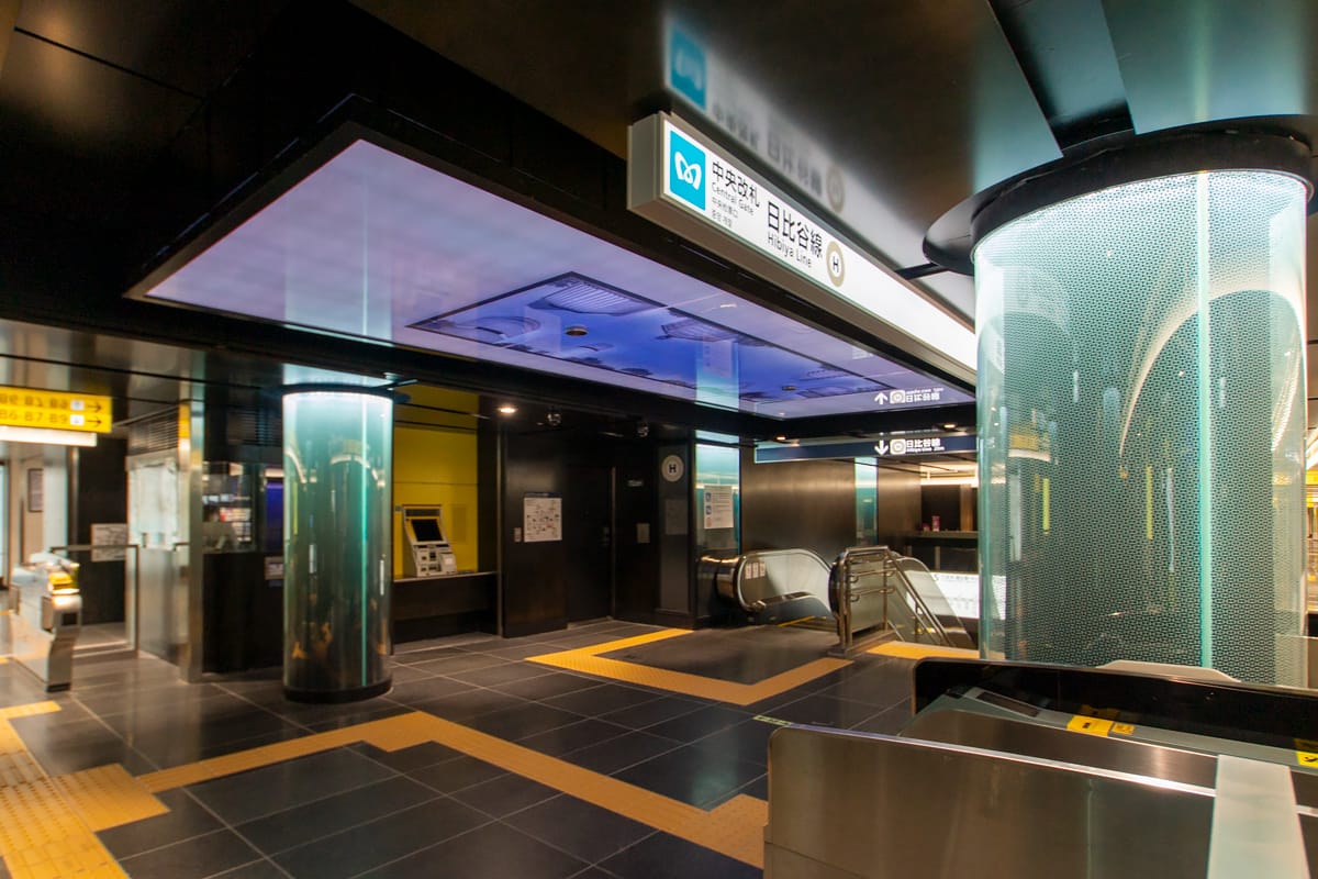 東京メトロ銀座線・丸ノ内線・日比谷線銀座駅SDM48-2のブログ