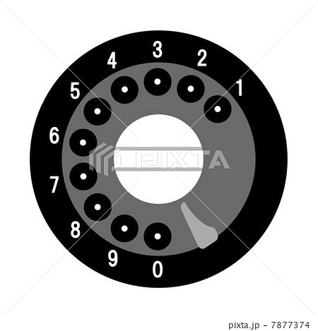 黒電話のシルエットアイコン。固定電話。ベクター。194971999- イメージマート