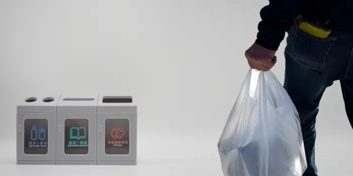 駅ホームのゴミ箱撤去、コンビニは店内に 家庭ゴミの持ち込み多く「生ゴミ」も : 読売新聞