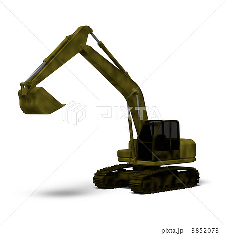 コマツ製 階上解体機で基礎解体作業