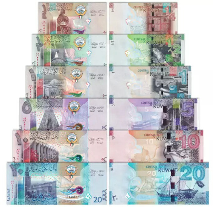 1 クウェート ディナール紙幣. — ストック写真 © gsdonlin95072680
