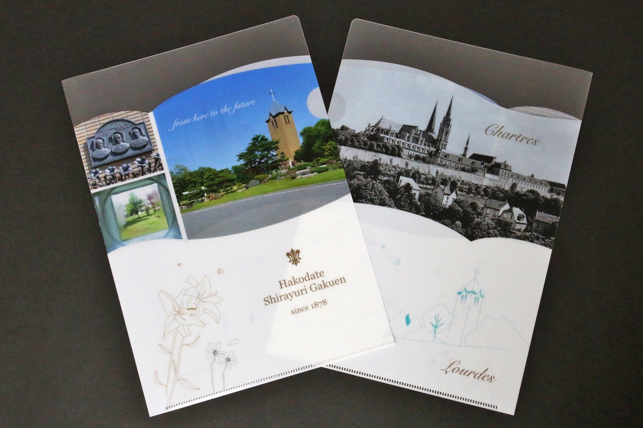 会社概要用商品説明クリアファイル印刷のロケットプリント