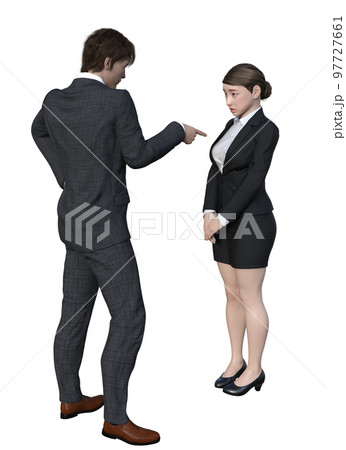 上部の広告を指差す女性の無料の写真素材 - ID.85930フリー素材 ぱくたそ