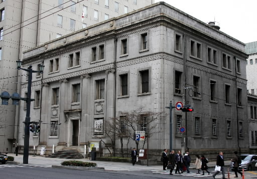 辰野金吾が建てた日銀の建物