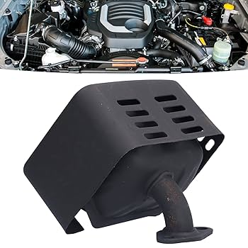 レジャー イベント 災害用 発電機用サイレンサー 消音器 マフラー