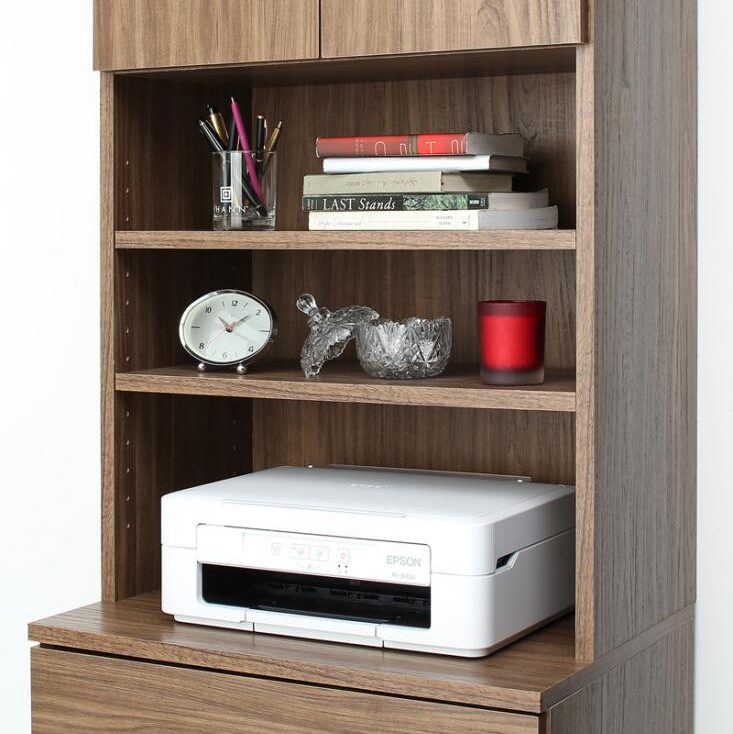 プリンター収納 デスク周り決定版！パソコンラックと収納ワゴンBauhütte®