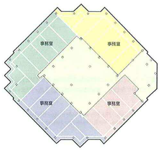 品川イーストワンタワー 8階N区画港区賃貸オフィス.事務所仲介手数料無料の青空不動産
