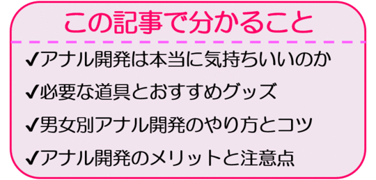 アナ二ー入門】ゼロからイチになる為のアナル開発をプロ漫画