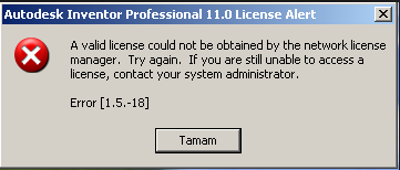 ライセンス エラー。ライセンス エラーが発生しました 」オートデスク ソフトウェアの起動時