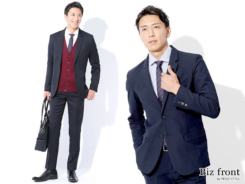 ビジネスシャツを使った「ネイビーコーデ」の人気ファッションコーディネート 季節：6月〜8月- WEAR