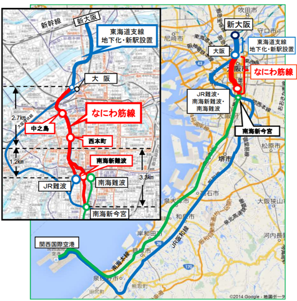 姿見え始めた「なにわ筋線」 令和13年開業 再開発誘い経済効果 ＩＲも取り込み - 産経ニュース