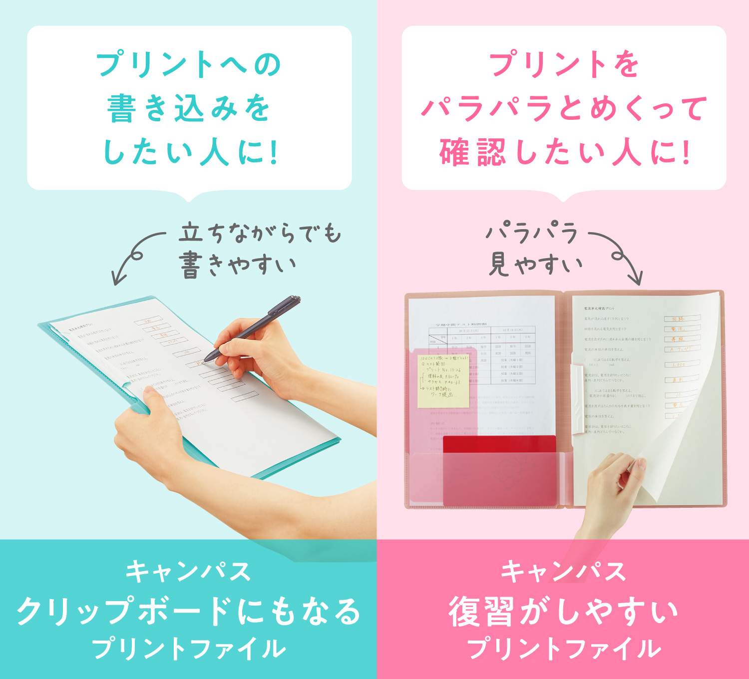 Amazon.co.jp: バインダー a4 ２つ折りたくさん挟める縦横ダブルクリップクリップボード クリップファイル PUレザーペンホルダーブラック: 文房具・オフィス用品