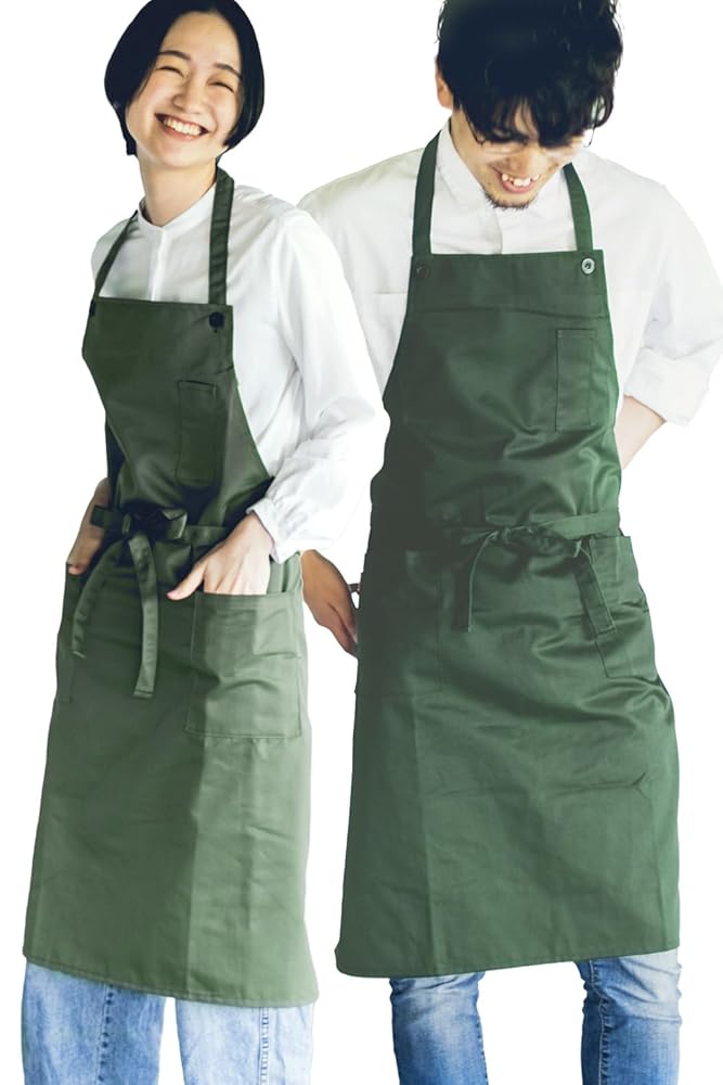 楽天市場送料無料 バイト 無地 汚れ防止 エプロン親子 レディース 防油 台所 ゆったりサイズ 大きめサイズ エプロン親子 フレアー広めの肩ベルト : アーガイル