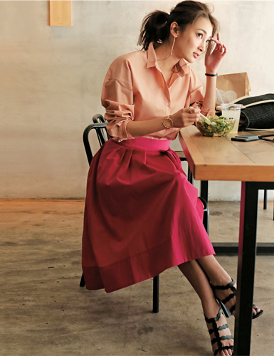 ワイシャツ 幾何 ピンク ジャカードSTYLE WORKS スタイルワークス公式 YAMAKI オンラインショップ <<ワイシャツ の山喜>>