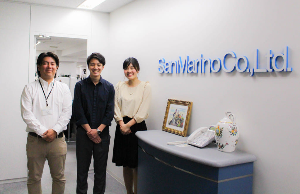 株式会社サンマリノ未来に向かって、ともに成長し、ともに挑戦していく