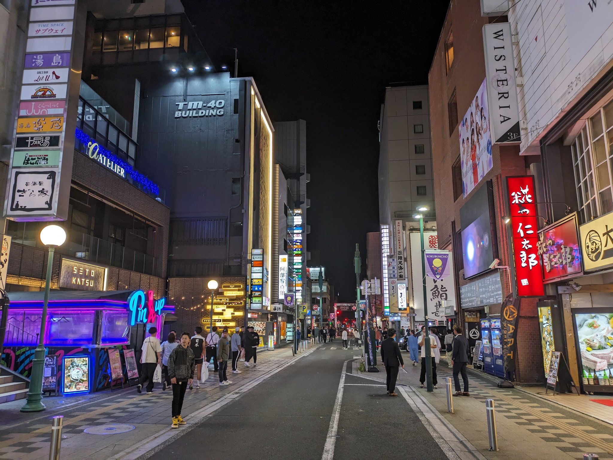 歓楽街 日本 夜 東北地方】の画像素材 |