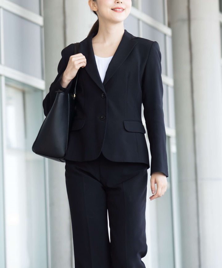 ビジネススーツ リクルートスーツ 2点セット レディーススーツ ストライプ フォーマル 就活 スカートスーツ パンツスーツ 面接 オフィス 通勤 OL女性 きれいめ : イセンストア - 通販 - Yahoo!ショッピング