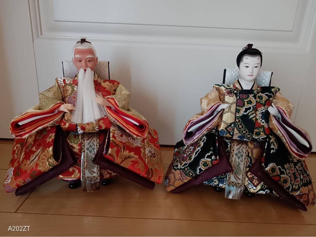 左大臣・右大臣人形 文化遺産オンライン