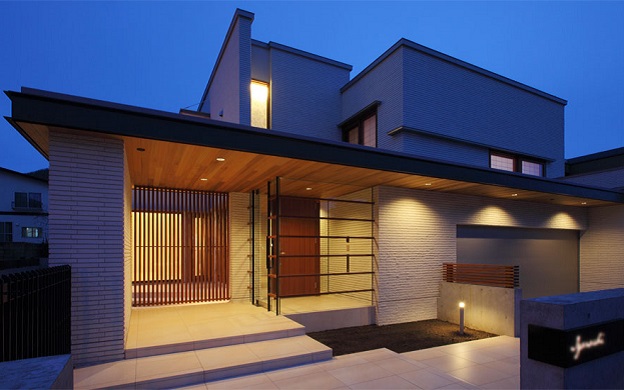 芦屋六麓荘K邸作品紹介・ポートフォリオ 「Works」フラットデザイン 空間の設計・デザイン