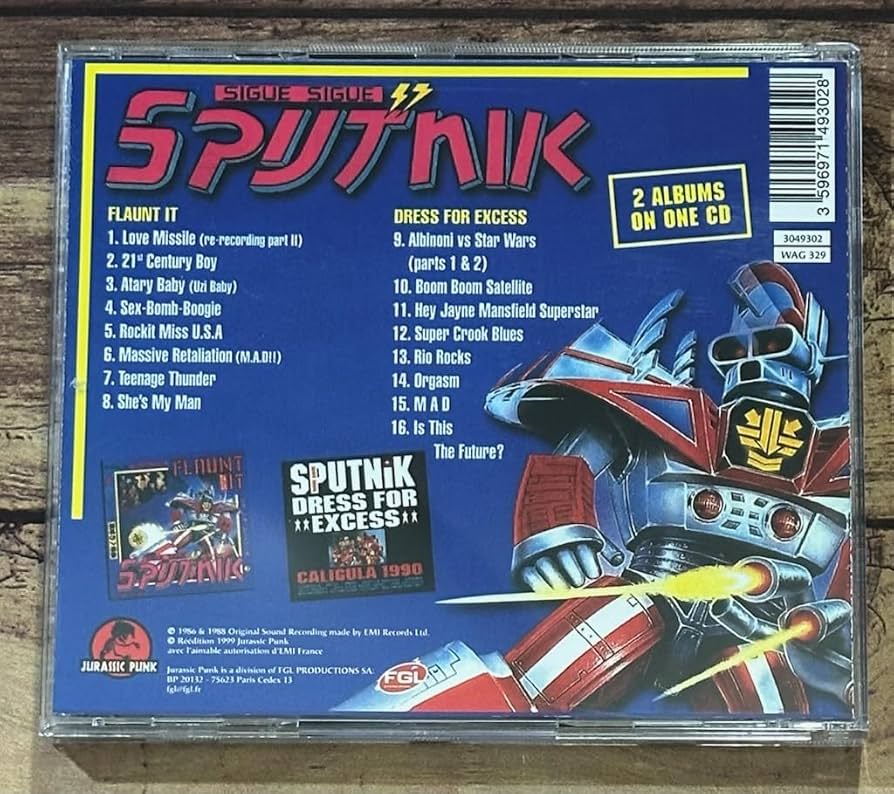 ジグ ジグ スパトニック ラヴミサイル 帯付 国内盤 中古 CD