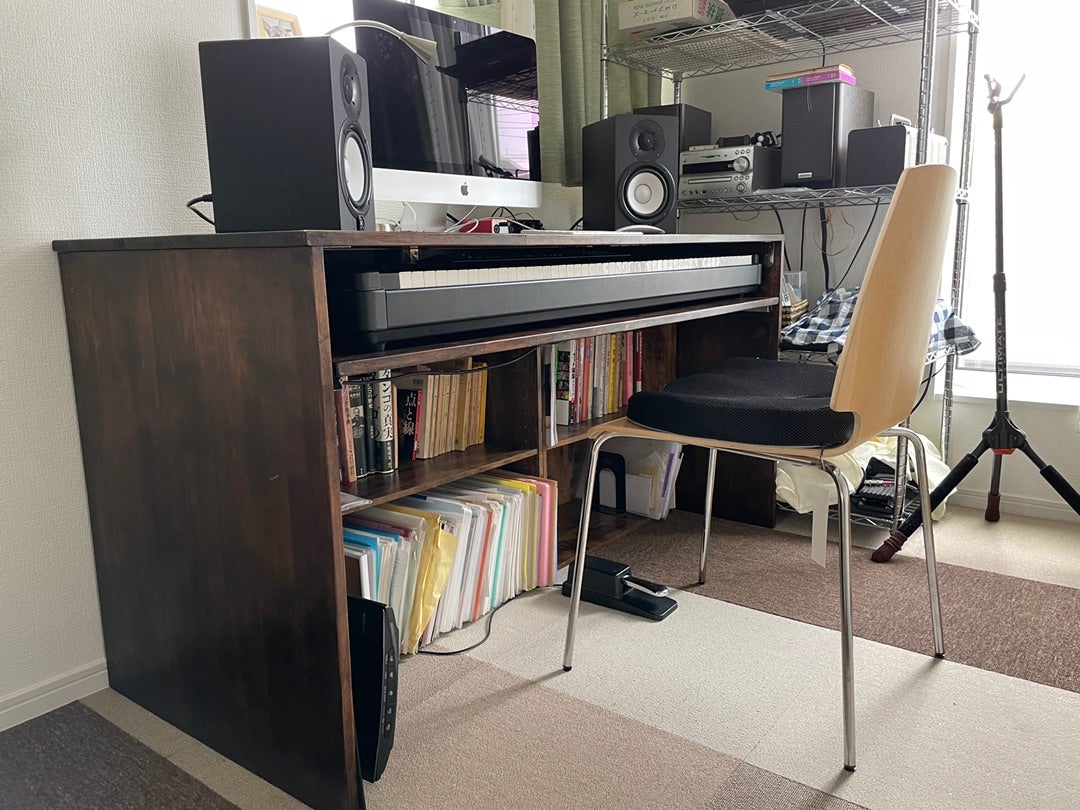 電子ピアノ収納付きデスクJAGG HOUSE ジャグハウス