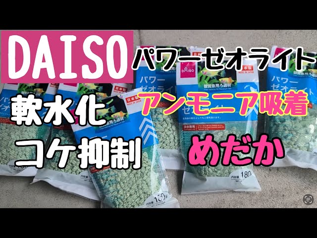アクアリウム水槽のクサい臭いを100均のゼオライトで解決！こりゃぁ便利だ こんぶろ