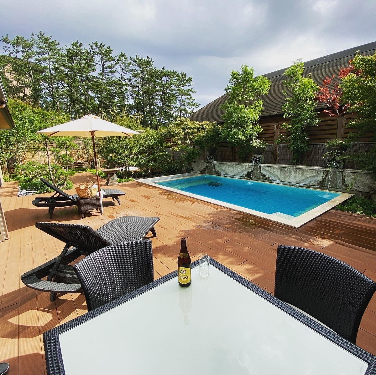 宿泊レビュー！ 鴨川館別邸 ラ・松廬 プライベートプール＆温泉付贅沢ヴィラ