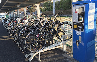 サイクルツリー機械式駐輪場cycle treeJFEエンジニアリング