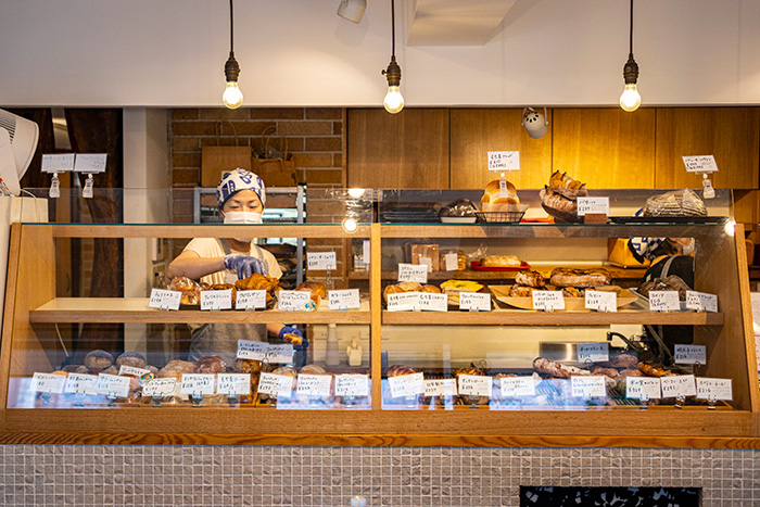 パン屋の店舗デザイン_愛知県津島市 ブライトンベーカリー空間ブランディング・店舗デザイン実績