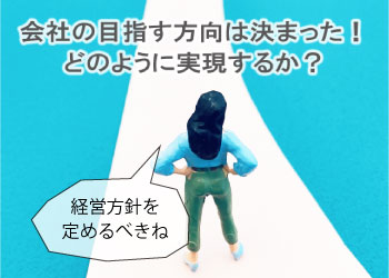 経営指針書 理念・ビジョン・戦略方針・経営計画 の明文化と周知徹底の発表会