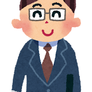 無料イラストサラリーマン男性の顔パブリックドメインQ：著作権フリー画像素材集