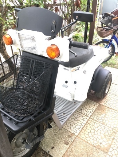 ホンダジャイロＵＰ ポン付けワイドホイール ミニカー登録 青ナンバー取得に