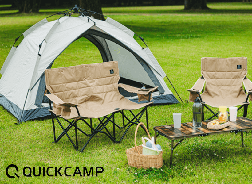 口コミでも高評判のクイックキャンプ格安ベンチのレビュー！ QUICKCAMP 山行こ