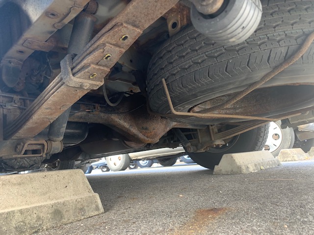 JB64ジムニーの下回り防錆アンダーコート マスキング テクノプロタカイ