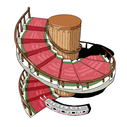 kapuya村上勝也のマンホール ・ 大阪市のカラーマンホールは？2025年に開催される大阪・関西万博の公式キャラクターのミャクミャク！マンホールサミットで撮ったカラーと！ 大阪城公園で撮ったノンカラー！ ・マンホールカラーマンホール大阪市のマンホール