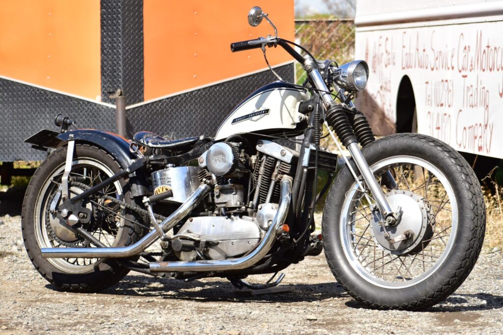 ハーレーダビッドソン 1981 XLH1000アイアンショベル XLH1000 アイアン ショベルスポーツ マフラー交換始動動画あり