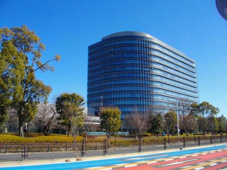 明るい空のモダンな建物明るい色の会社イラスト素材透過、PNGフリー画像ダウンロード - Pngtree