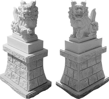祠 中 地の神様の製品案内愛知県岡崎市の石灯篭・水鉢蹲など石材製品の製造販売杉田石材店