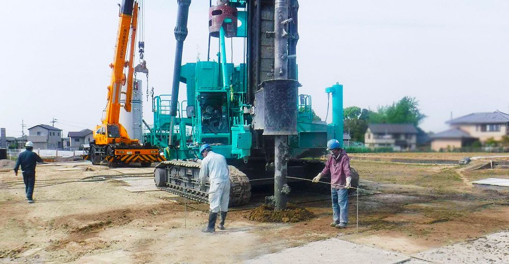 COPITA型プレボーリング杭工法 ホクコンマテリアルイプロス