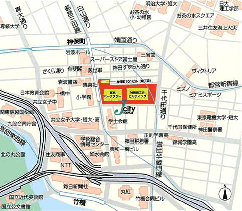 神保町三井ビルディング 17階 1705108.93坪 の賃貸オフィス情報賃貸オフィス東京.com