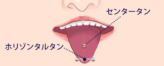 顔ピアス・舌ピアス | 医療ピアス |