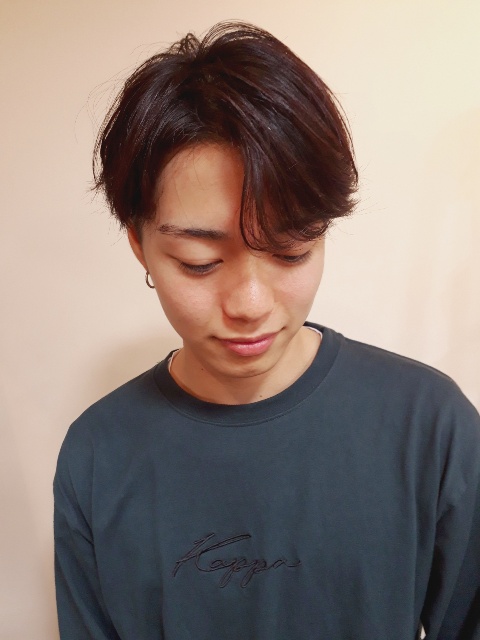 メンズ髪型 2020年ビジネスパーマスタイルお客様のリアルヘアスタイル boucle流フロートパーマ渋谷の美容院メンズパーマ が得意boucle