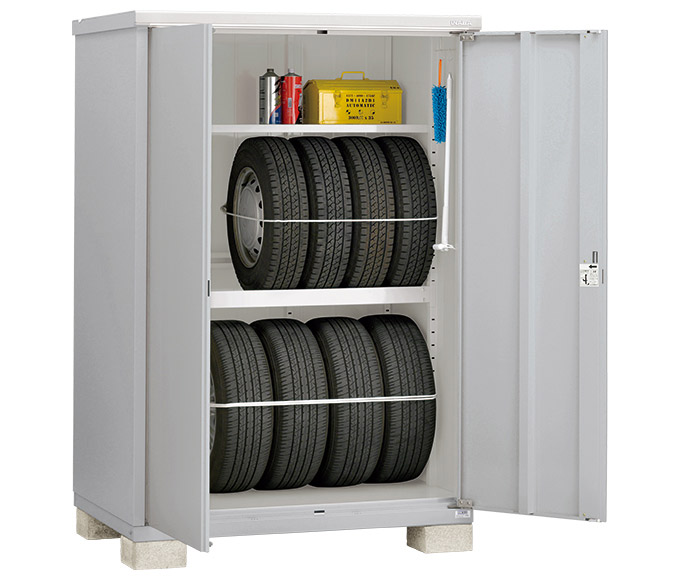 東京都世田谷区のイナバ物置・収納・屋外倉庫施工例 シンプリー 一般型 900×415×1603 MJX-094DP FS :25496121-1