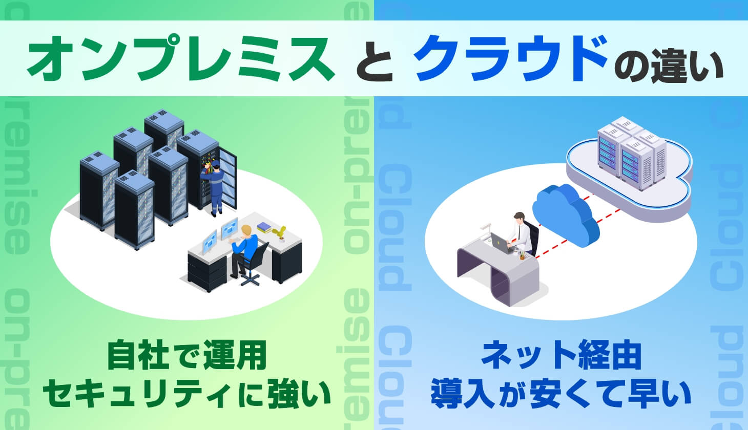オンプレミスとは？クラウドとの違いやメリットをわかりやすく解説 - カゴヤのサーバー研究室