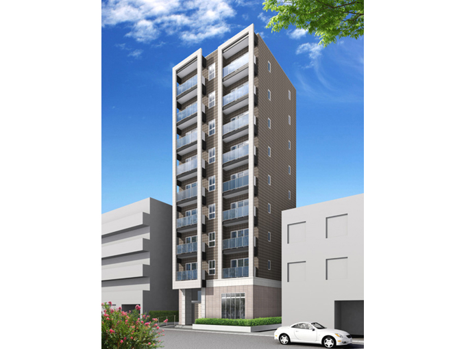 ビルマンション建築外観パース激安早急年中無休図面無発注OK