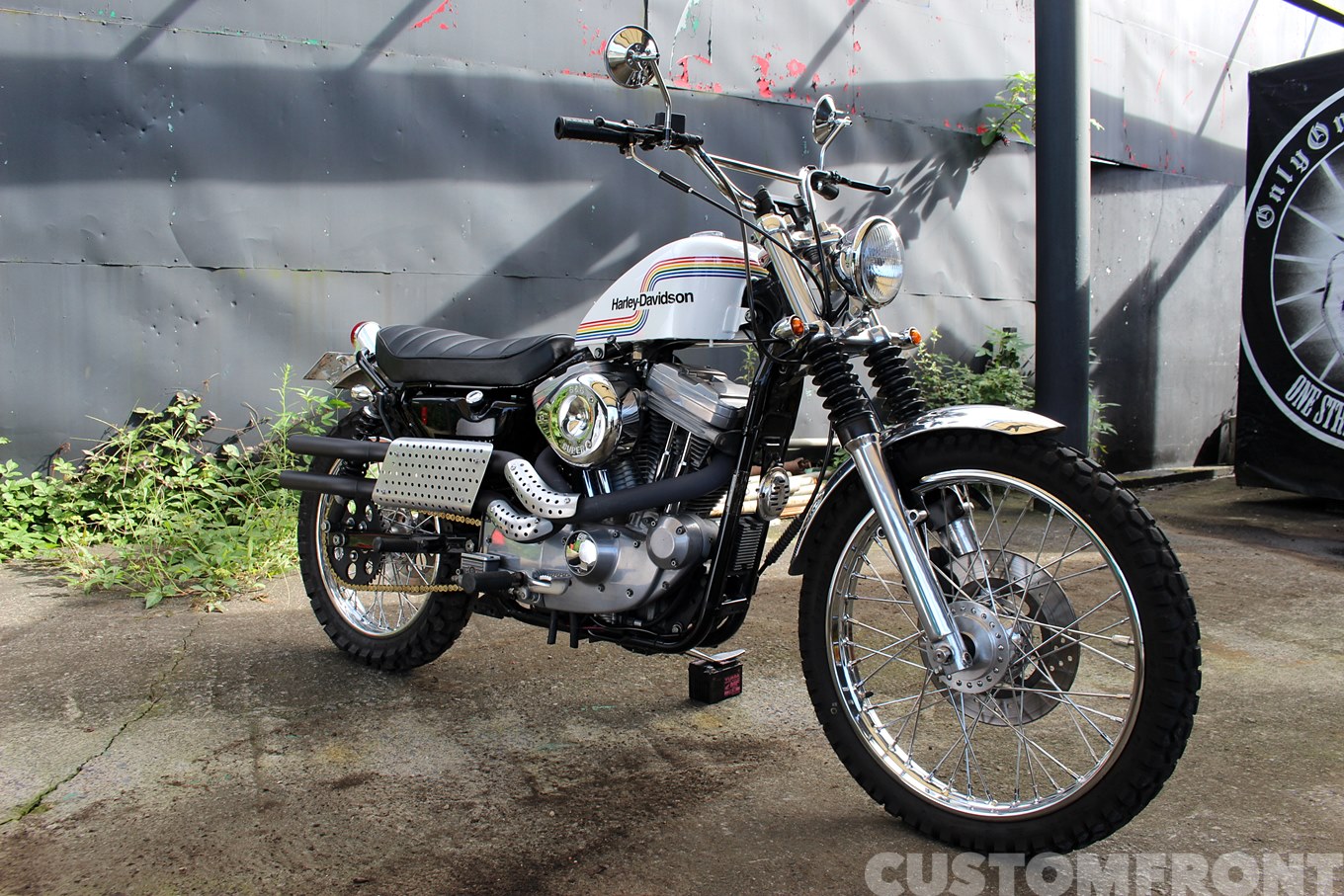 フラットトラッカーカスタムバイクのスタイル紹介