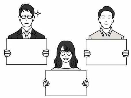 従業員アイコンセットデザインテンプレートPremiumベクトル素材