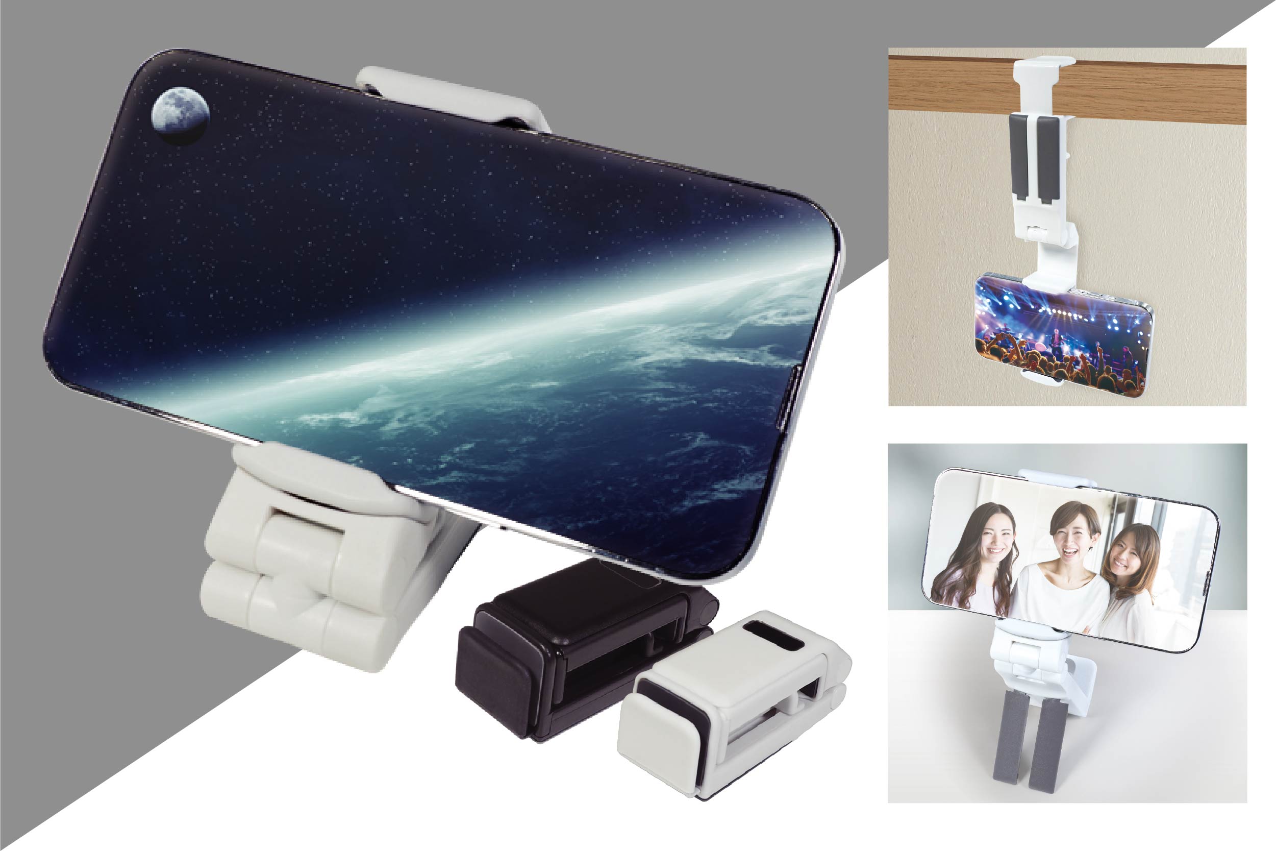 楽天市場 スマホスタンド タブレットスタンド スマホ タブレット 同時 スタンド 高さ調整 角度調整 動画 ビデオ通話 ライブ 配信 オンライン 会議実況 2デバイス スマートフォン iPad 送料無料 : ロールショップ